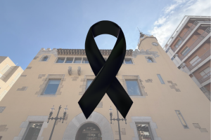 Minut de condol en memòria de les víctimes de l'accident d'avui a Toledo
